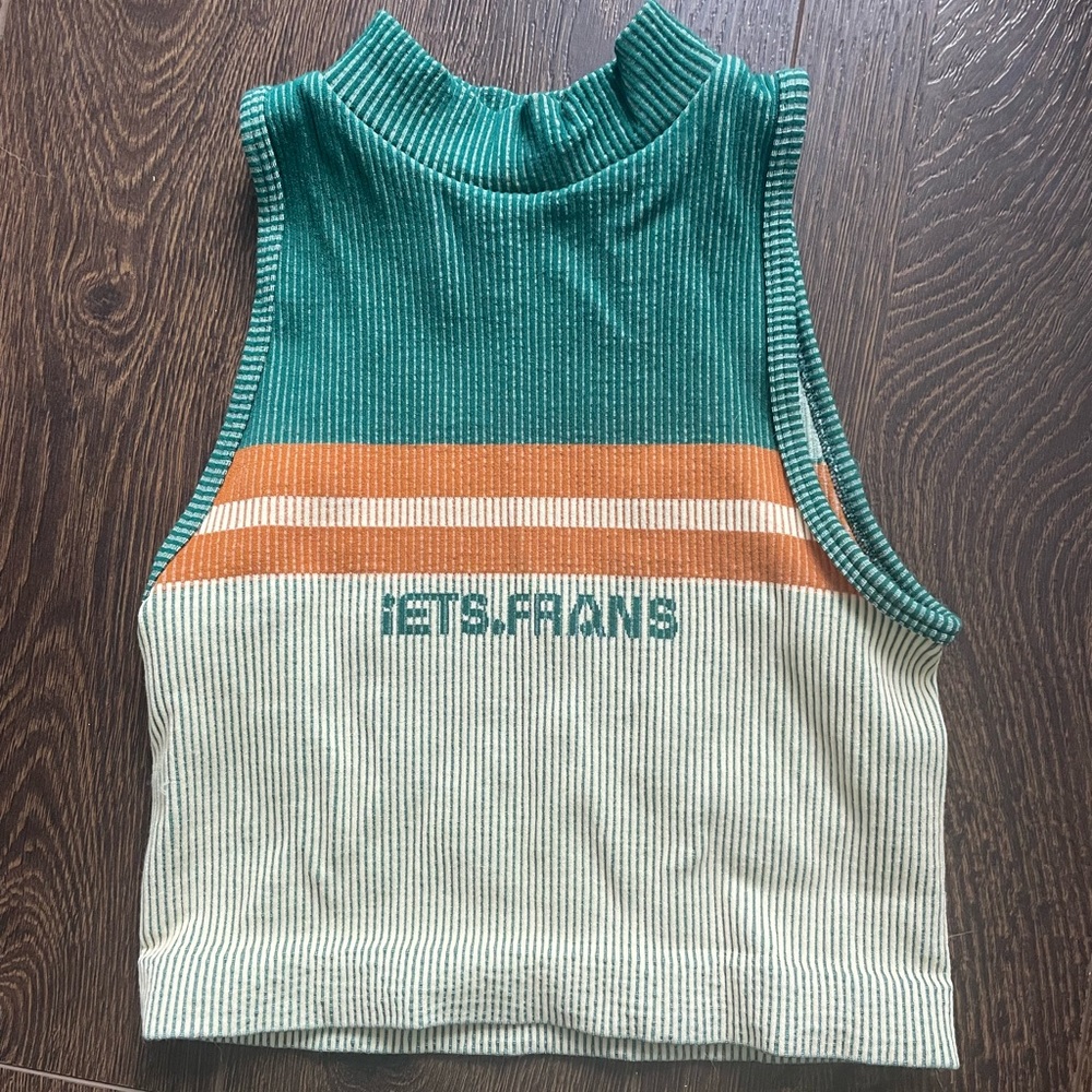 Nordstrom Mock Neck Crop Top